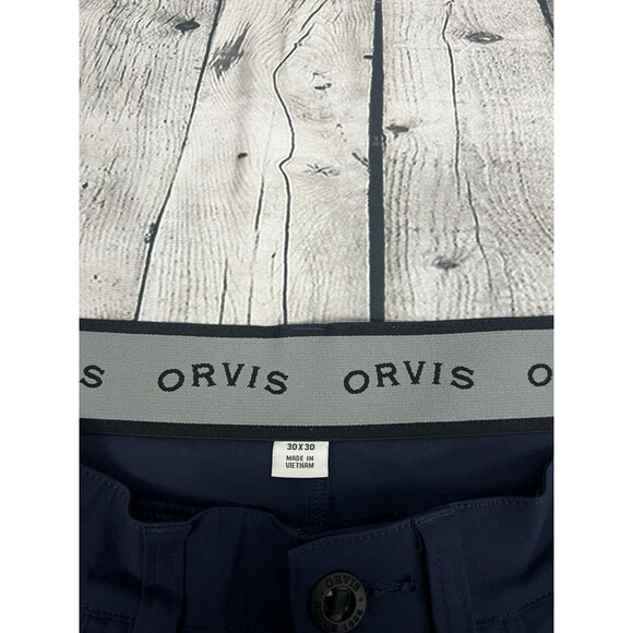 Orvis Tech Pants Men 32x29 Stretch, Repellent, Pockets 95% Nylon 5% Spandex - Picture 13 of 14